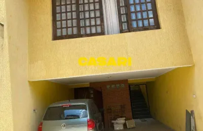 Sobrado com 3 dormitórios à venda, 180 m² - jardim do mar - são bernardo do campo/sp