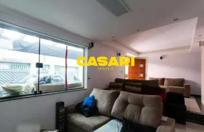 Sobrado com 3 dormitórios à venda, 183 m² - assunção - são bernardo do campo/sp