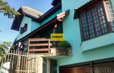 Sobrado à venda, 572 m² por r$ 2.700.000,00 - parque espacial - são bernardo do campo/sp