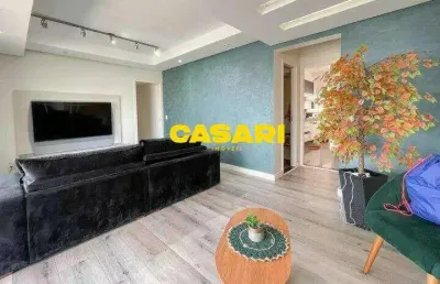 Apartamento à venda com 3 dormitórios e 107 m² na vila gonçalves - são bernardo do campo/sp