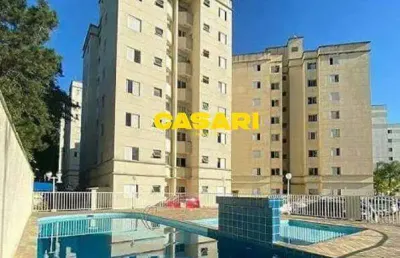 Apartamento com 2 dormitórios para alugar, 48 m² - demarchi - são bernardo do campo/sp