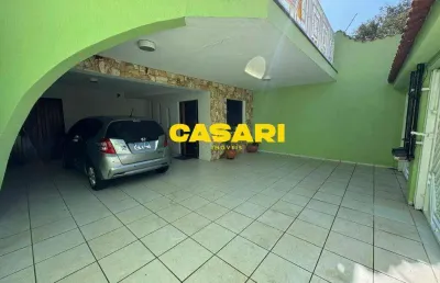 Sobrado com 4 dormitórios para alugar, 370 m² rudge ramos - são bernardo do campo/sp