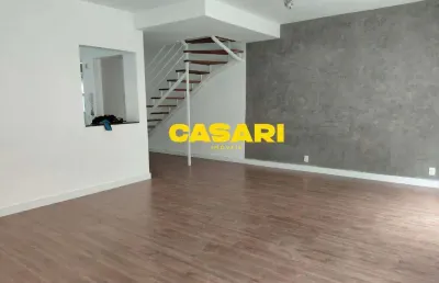 Sobrado com 3 dormitórios, 150 m² -aluguel - demarchi - são bernardo do campo/sp