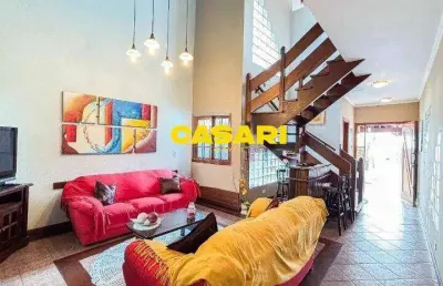 Sobrado com 3 dormitórios, 338 m² - venda por r$ 2.800.000,00 ou aluguel por r$ 20.642,00/mês - campestre - santo andré/sp
