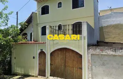 Sobrado com 3 dormitórios para alugar, 200 m² - nova petrópolis - são bernardo do campo/sp
