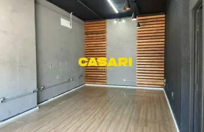 Salão comercial para alugar com 45 m² na vila gilda - santo andré/sp