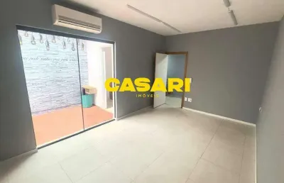 Sala para alugar, 50 m² - vila gilda - santo andré/sp