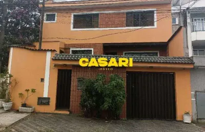 Sobrado com 3 dormitórios, 147 m² - venda ou aluguel - campestre - santo andré/sp