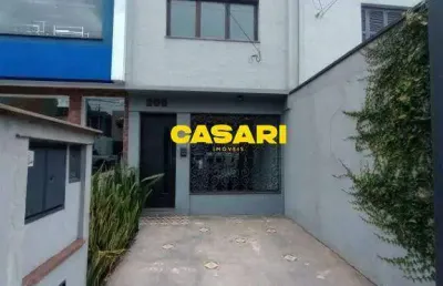 Sobrado para alugar, 105 m² - jardim do mar - são bernardo do campo/sp