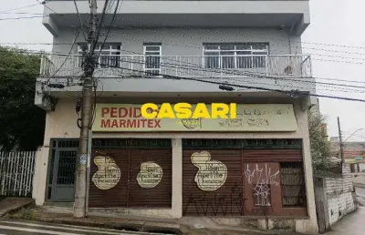 Salão para alugar, 260 m² - parque das nações - santo andré/sp