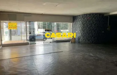 Salão para alugar, 121 m² - jardim do mar - são bernardo do campo/sp