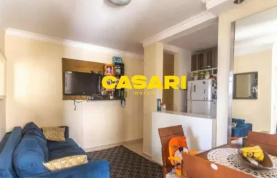 Apartamento com 2 dormitórios, 50 m² - venda ou aluguel - taboão - são bernardo do campo/sp