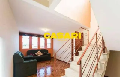 Sobrado com 5 dormitórios, 200 m² - venda por r$ 848.000,00 ou aluguel por r$ 4.619,00/mês - centro - são bernardo do campo/sp