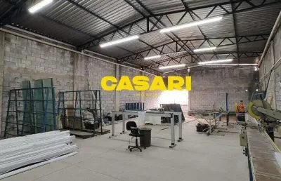Galpão para alugar, 213 m² - jordanópolis - são bernardo do campo/sp