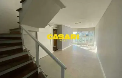 Cobertura duplex para aluguel com 3 dormitórios - centro - são bernardo do campo/sp | 188 m²