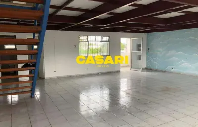 Sala para alugar, 200 m² - jardim bom pastor - santo andré/sp