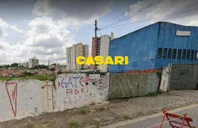Terreno para alugar, 2360 m² por r$ 18.000,00/mês - jardim jamaica - santo andré/sp