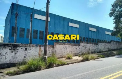 Galpão para alugar, 650 m² - jardim jamaica - santo andré/sp