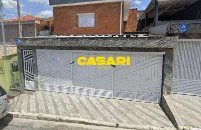 Sobrado com 3 dormitórios para alugar, 180 m² - jardim independência - são bernardo do campo/sp