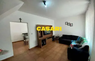 Sobrado com 3 dormitórios à venda, 163 m² por r$ 580.000,00 - vila príncipe de gales - santo andré/sp