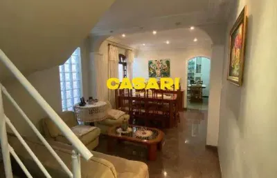 Sobrado com 2 dormitórios à venda, 138 m² - assunção - são bernardo do campo/sp