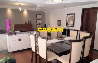 Apartamento com 4 dormitórios, 220 m² - venda ou aluguel - vila assunção - santo andré/sp