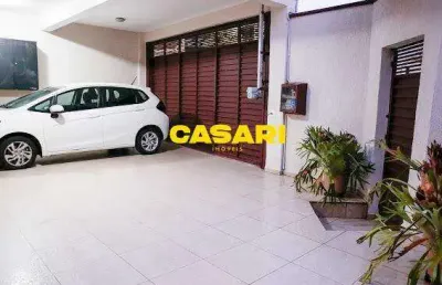 Sobrado com 3 dormitórios à venda, 241 m² - jardim palermo - são bernardo do campo/sp