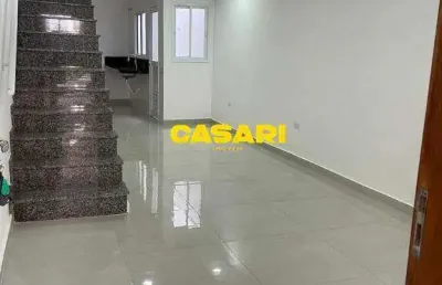 Sobrado com 3 dormitórios à venda, 100 m²- vila eldízia - santo andré/sp