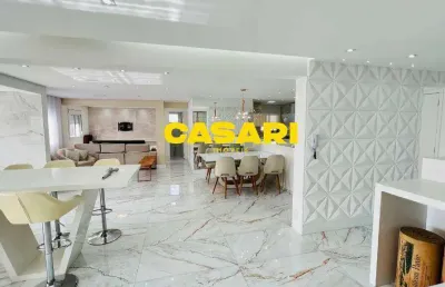 Apartamento com 4 dormitórios à venda, 180 m² - vila floresta - santo andré/sp