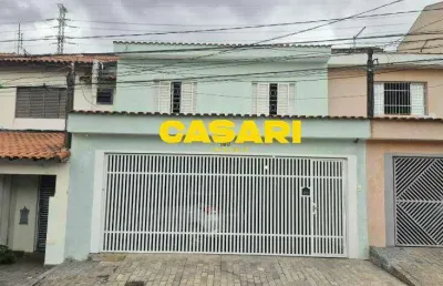 Sobrado com 3 dormitórios à venda, 182 m² - jardim jamaica - santo andré/sp