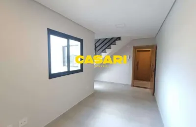 Cobertura com 2 dormitórios à venda, 120 m² - jardim das maravilhas - santo andré/sp