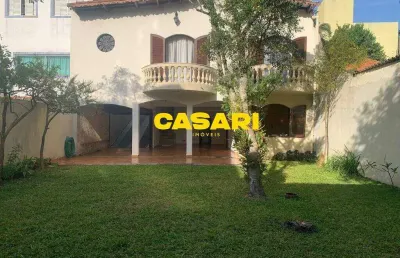 Casa com 3 dormitórios à venda, 250 m² - vila euclides - são bernardo do campo/sp