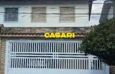 Sobrado com 3 dormitórios à venda, 151 m²- vila jordanópolis - são bernardo do campo/sp