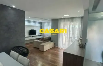 Apartamento com 2 dormitórios à venda, 74 m² - jardim hollywood - são bernardo do campo/sp