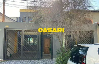 Sobrado com 3 dormitórios à venda, 230 m²- jardim paramount - são bernardo do campo/sp