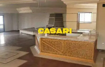 Apartamento com 5 dormitórios à venda – 454 m² – alto padrão – bairro jardim – santo andré/sp