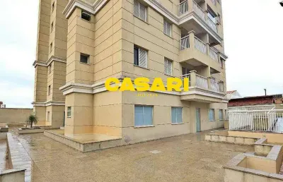 Apartamento com 3 dormitórios à venda, 77 m² - vila assunção - santo andré/sp