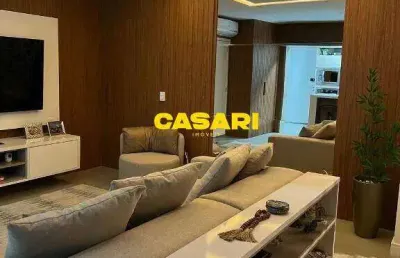 Apartamento com 3 dormitórios à venda, 127 m² - chácara inglesa - são bernardo do campo/sp