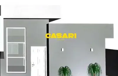 Casa com 2 dormitórios à venda, 54 m² - residencial água branca - boituva/sp