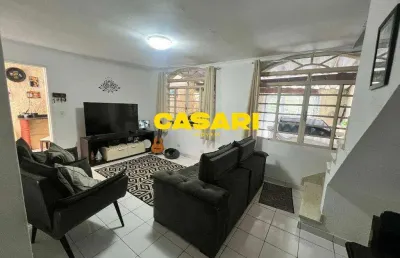 Sobrado com 3 dormitórios à venda, 161 m² - planalto - são bernardo do campo/sp
