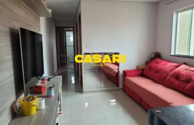 Cobertura à venda com 2 dormitórios e 2 vagas em são bernardo do campo/sp