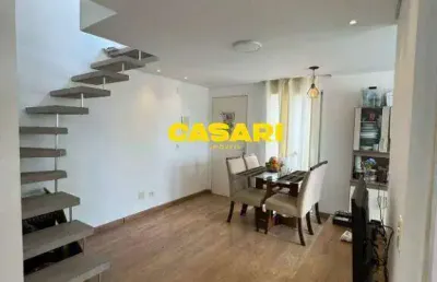 Cobertura com 2 dormitórios à venda, 86 m² - nova petrópolis - são bernardo do campo/sp