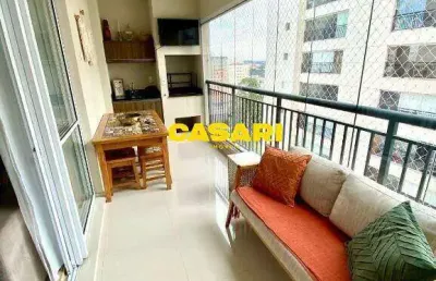 Apartamento com 3 dormitórios à venda, 106 m² - centro - são bernardo do campo/sp