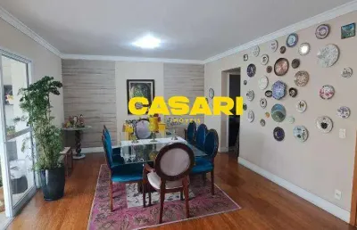 Apartamento com 3 dormitórios à venda, 156 m² - centro - são bernardo do campo/sp