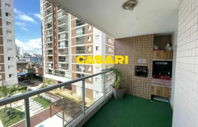 Apartamento com 3 dormitórios à venda, 93 m² - baeta neves - são bernardo do campo/sp