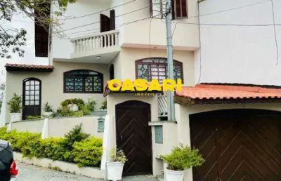 Sobrado com 3 dormitórios à venda, 270 m²- jardim las vegas - santo andré/sp