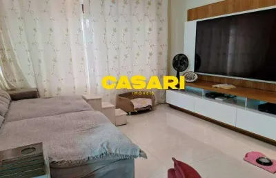 Sobrado com 3 dormitórios à venda, 175 m² - rudge ramos - são bernardo do campo/sp
