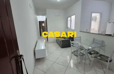 Apartamento com 2 dormitórios à venda, 56 m² - vila assunção - santo andré/sp