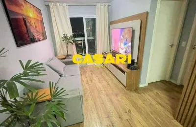 Apartamento com 2 dormitórios à venda, 55 m² - baeta neves - são bernardo do campo/sp
