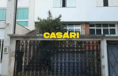 Sobrado com 3 dormitórios à venda, 180 m² - jardim três marias - são bernardo do campo/sp